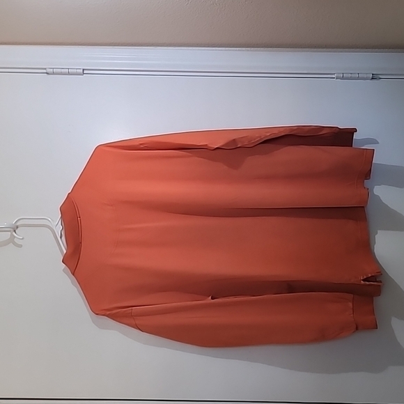 Bugatchi Vomo Men's Longsleeve Orange Size Large - Picture 2 of 10